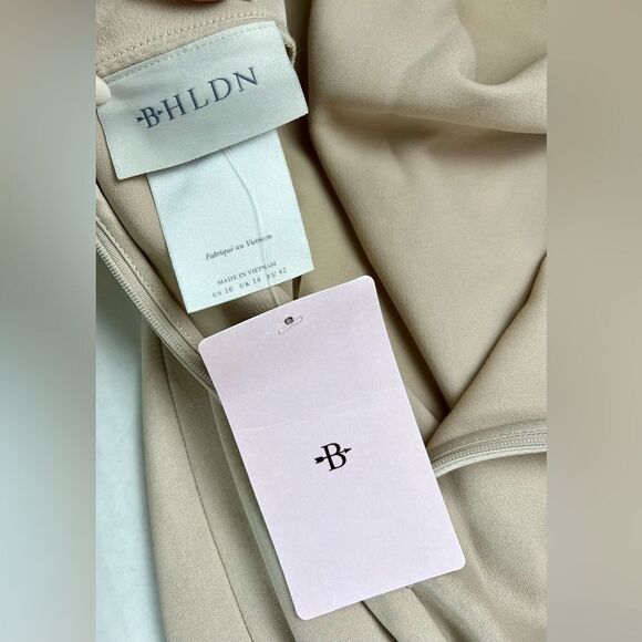 Anthropologie BHLD August Satin Charmeuse Midi Dress - Picture 7 of 15